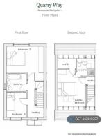 First & Second Floor Plan
