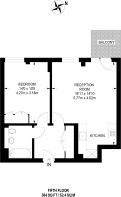 Floorplan area for info only, not for £/sq. ft valuation