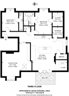 Floorplan area for info only, not for £/sq. ft valuation