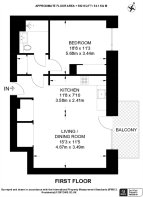 Floorplan area for info only, not for £/sq. ft valuation