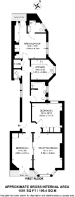 Floorplan area for info only, not for £/sq. ft valuation