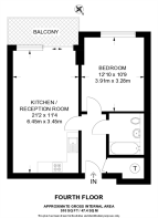 Floorplan area for info only, not for £/sq. ft valuation