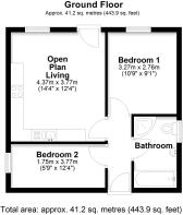 Apartment 1, Floorplan