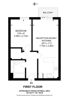 Floorplan area for info only, not for £/sq. ft valuation