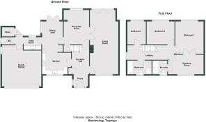 Floorplan - Brynheulog, Twyncyn