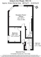 Floorplan - 2, 57A Gray's Inn Road
