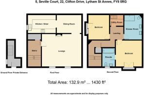 5, Seville Court, 22, Clifton Drive, Lytham St Ann