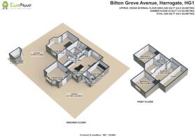 EweMove Harrogate 3D Plot Plan