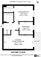 Floorplan area for info only, not for £/sq. ft valuation