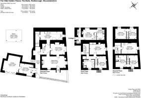 SP3991 The Olde Golden Fleece, The Butts, Rodborou