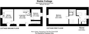 Cottage floorplan