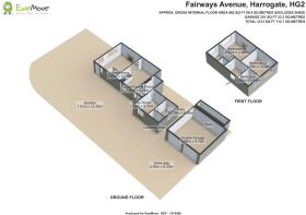 EweMove Harrogate 3D Plot Plan