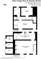 Eltton Cottage - Floor plan