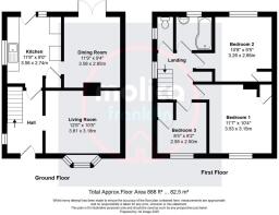 Floorplan - 14 Roman Acre, Littlehampton, BN17 7HN