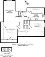 Floorplan area for info only, not for £/sq. ft valuation
