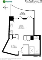 Floorplan area for info only, not for £/sq. ft valuation