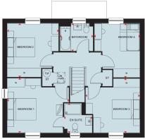 First floor plan of the Breydon