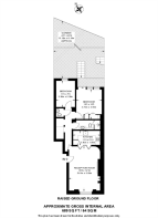 Floorplan area for info only, not for £/sq. ft valuation