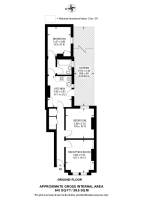 Floorplan area for info only, not for £/sq. ft valuation