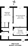 Floorplan area for info only, not for £/sq. ft valuation