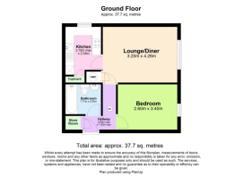 Floor Plan - 46 Norfolk House, 59 Baldwin Road, B3