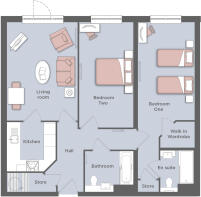 Typical 2 Bed Apt