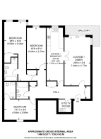 Floorplan area for info only, not for £/sq. ft valuation