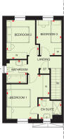 First floor of our 3 bed Ellerton home