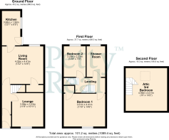 107 Skipton Road, Colne - all floors