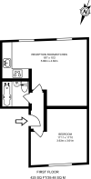 Floorplan area for info only, not for £/sq. ft valuation
