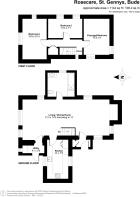 Bert's Cottage - Floor plan