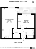Floorplan area for info only, not for £/sq. ft valuation