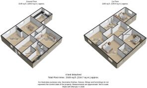 3D floor plan