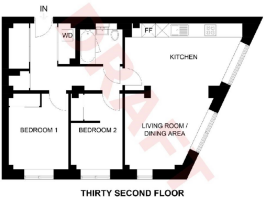 Floorplan area for info only, not for £/sq. ft valuation