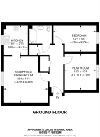 Floorplan area for info only, not for £/sq. ft valuation