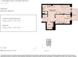 The Acer Apartments Plot 1806 - Floor Plan