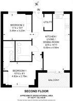 Floorplan area for info only, not for Â£/sq. ft valuation