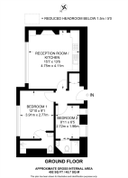 Floorplan area for info only, not for £/sq. ft valuation