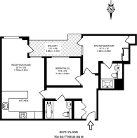 Floorplan area for info only, not for £/sq. ft valuation