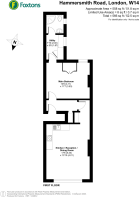 Floorplan area for info only, not for £/sq. ft valuation