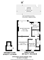 Floorplan area for info only, not for £/sq. ft valuation