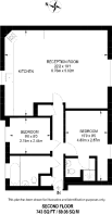 Floorplan area for info only, not for £/sq. ft valuation