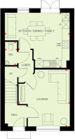 Ground floor of the 3 bedroom Matlock