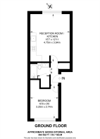 Floorplan area for info only, not for £/sq. ft valuation