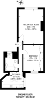 Floorplan area for info only, not for £/sq. ft valuation