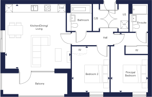 Apartment A21, The Franklin Building