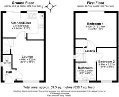 18 Harborough Close, Whissendine, LE15 7PB - FP.jp