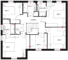 Manning first floor plan