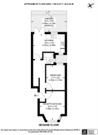 Floorplan area for info only, not for £/sq. ft valuation