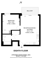 Floorplan area for info only, not for £/sq. ft valuation